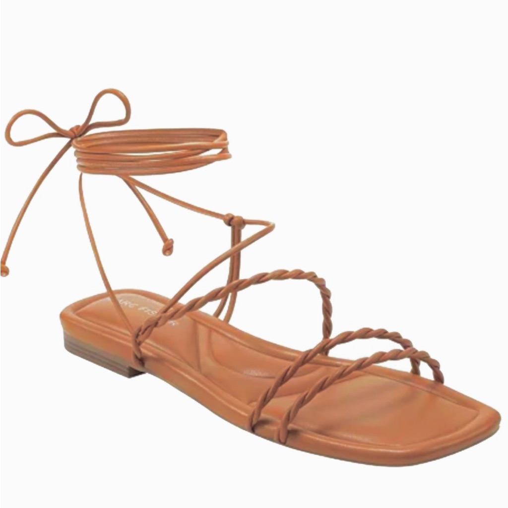 Marc Fisher Ankle Wrap Sandals